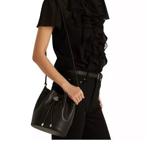 LAUREN RALPH LAUREN
Leather Medium Andie Drawstring Bag
